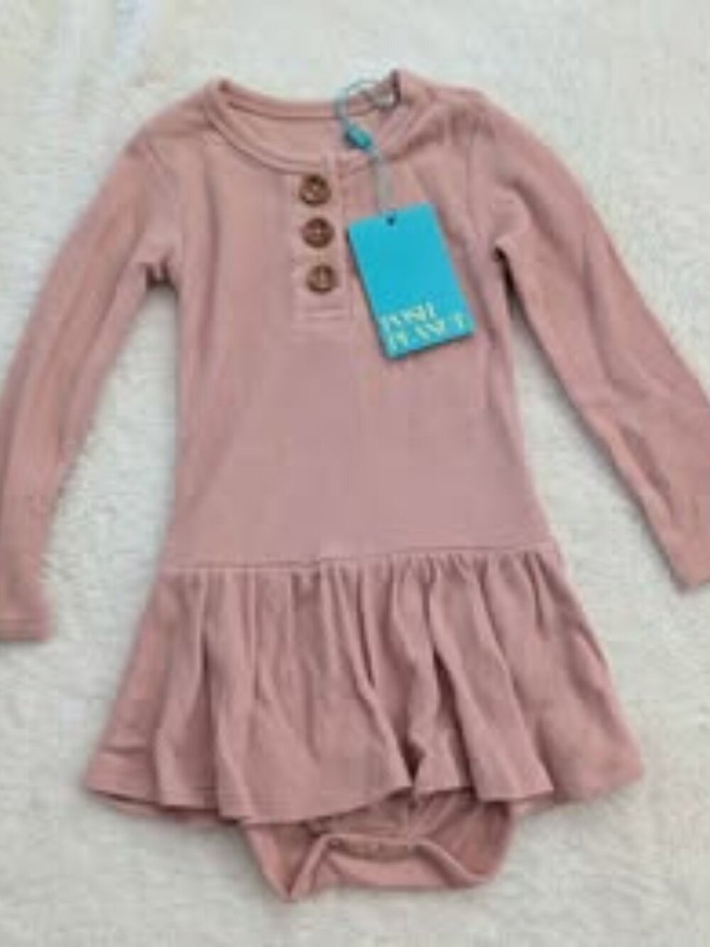 Baby Toddler Girls Posh Peanut Twirl Onesie New with tags size 12-18m